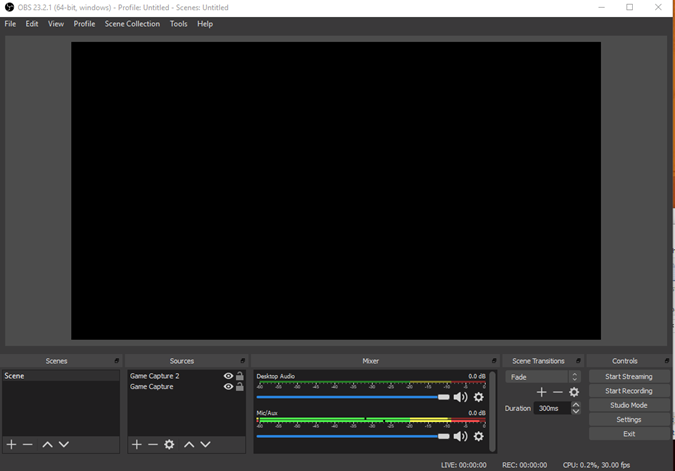 OBS UI
