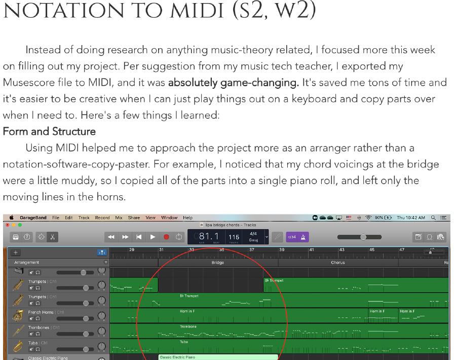An excerpt from Hector’s blog reflecting on changing his approach.